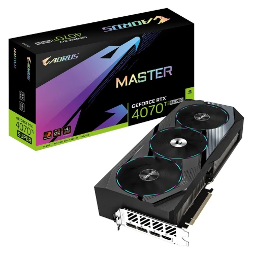 Gigabyte AORUS GeForce RTX 4070 Ti SUPER MASTER 16 GB GDDR6X Etat 10/10