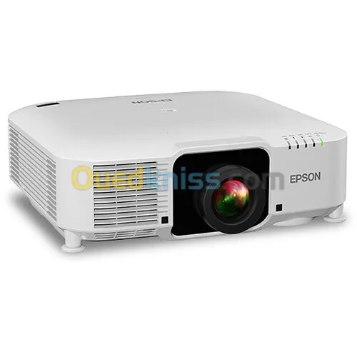 Epson EB-PU1006W 6000-Lumen WUXGA Laser 3LCD Projector with 4K Enhancement (No Lens, White) 
