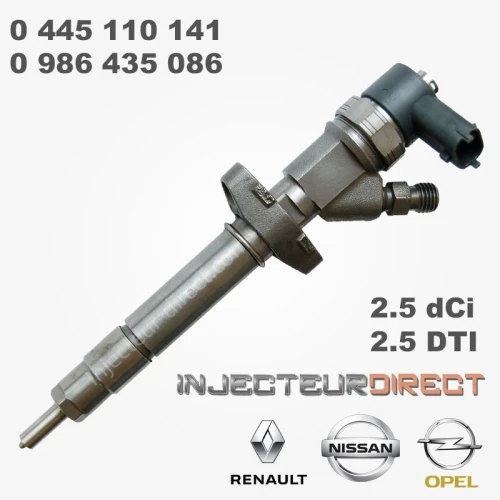 INJECTEUR COMPLET 0445110141 RENAULT MASTER 2