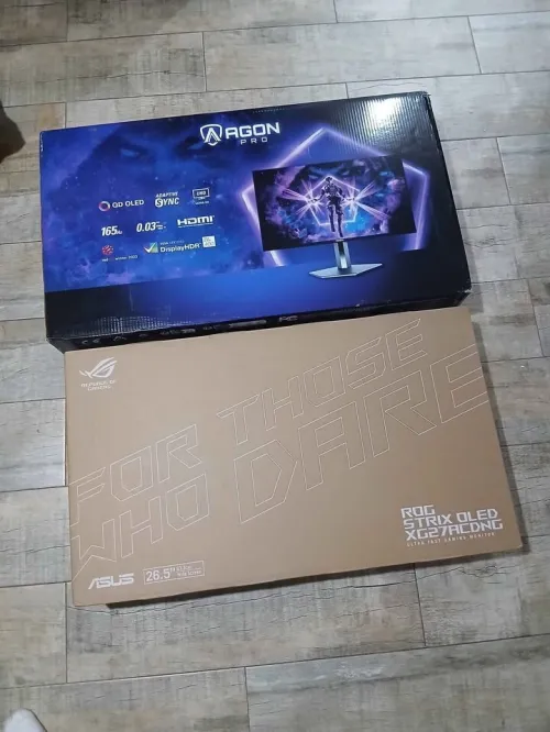 ECRAN AOC AGON PRO 32 POUCE QD OLED 4K 165 HZ VRR HDR 1000 NITS