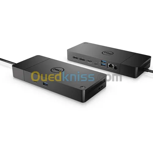STATION D'ACCEUIL DELL WD19S -130 Watt (2 DP / 1 HDMI / 2 USB-C 3.1 / 1 USB-C DP / 3 USB 3.0 / RJ45)