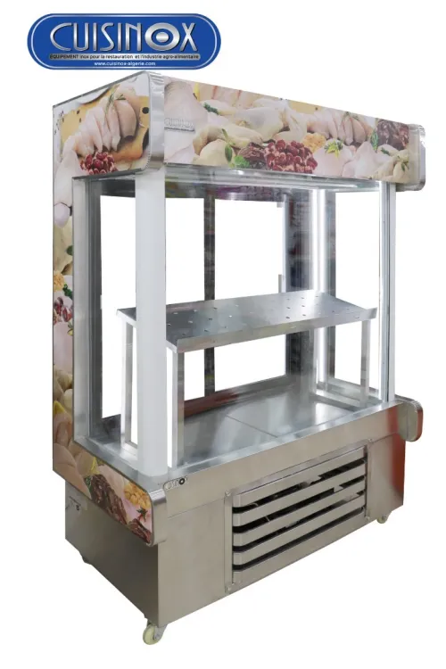 Armoire réfrigérée en Inox tout capaci