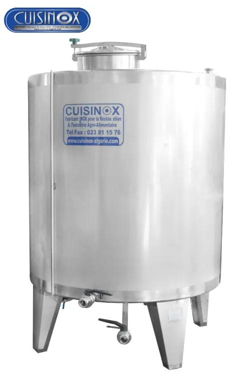 CUVE DE STOCKAGE EN INOX 