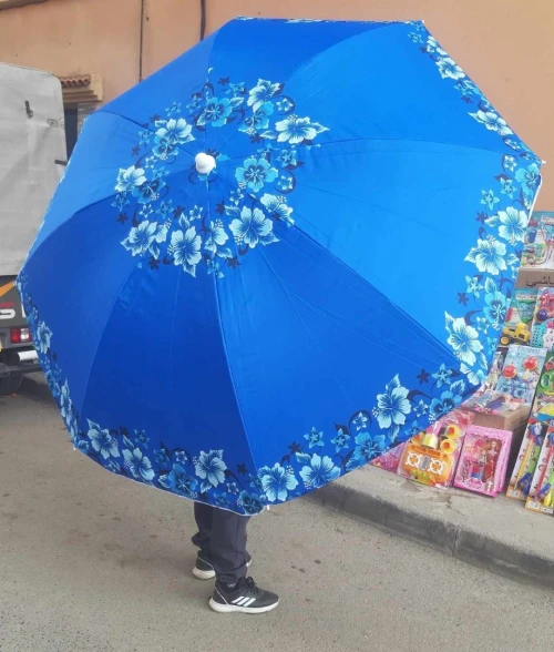 Parasol De Plage Inclinable et Anti-solaire