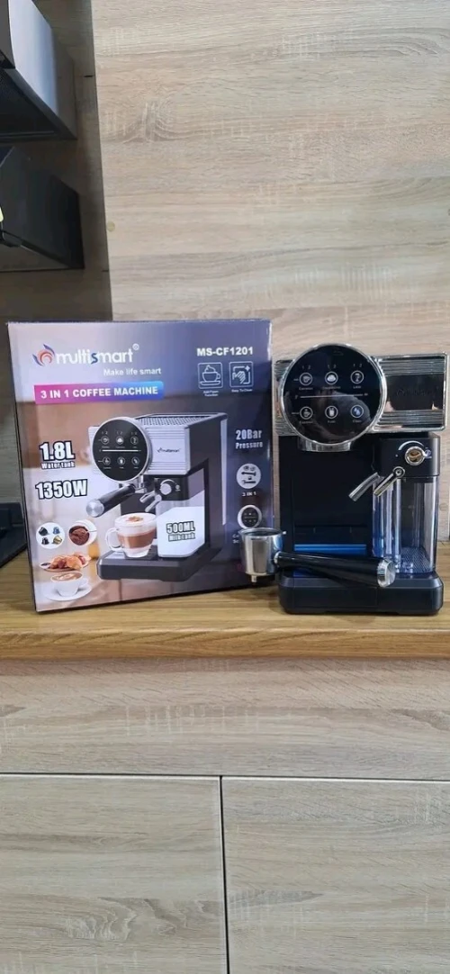 Machine A Café, Cafetière Expresso 1.8L Tout En un 3En1، 1350w /20Bar 