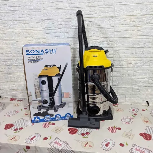 Aspirateur Sec Et Humide 30Liter Avec Fonction Souffleur 1600Watts SONASHI
