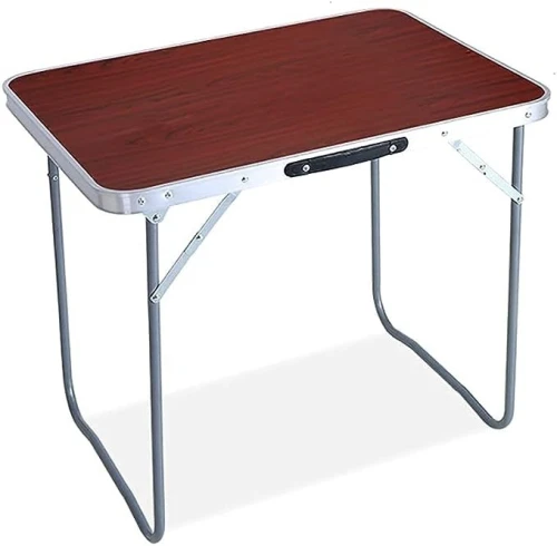 Table De Camping Pliante En Aluminium Intérieure Extérieure 72x50x60cm
