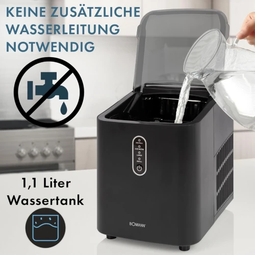 Machine ,Pondeuse A Glaçons 1.1L Idéal Pour Bureau, Maison Et Camping - Bomann