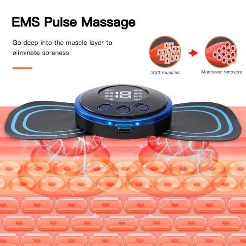 Réchauffeur Portatif Masseur Electrique Multifonctions Pour Cou, Dos, Corps Pro
