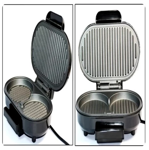 Machine A Hamburger Et Grill Électrique , Poêle À Frire Domestique 