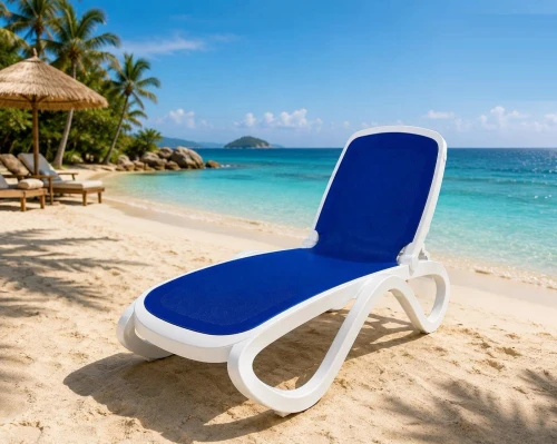 Chaises  Longues De plage En plastique De Luxe Modernes, TRANSAT SEYCHELLE