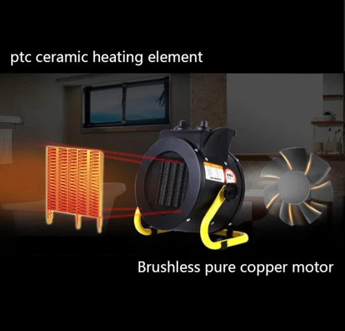 Chauffage Electrique A Ventilateur En Céramique PTC 2000Watts Et 3000Watts