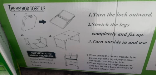 Table De Camping Pliante Valise