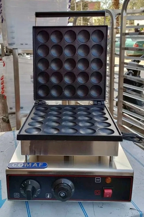 Mini Crêpière, Machine à Crêpes Electrique Antiadhésive Professionnelle Et Commerciale, 25 Crêpes Rondes