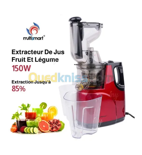Extracteur De Jus Pour Légumes Et Fruits 150W MultiSmart 