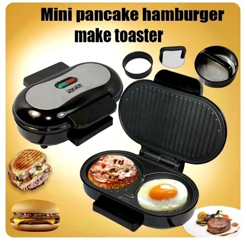 Machine A Hamburger Et Grill Électrique , Poêle À Frire Domestique 