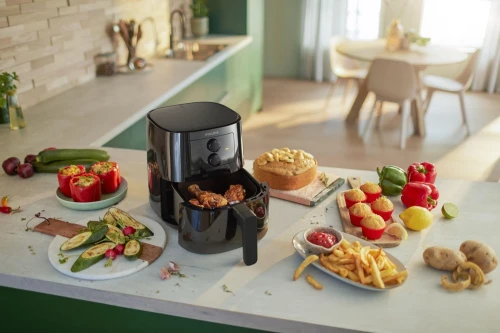 Friteuse PHILIPS Air Fryer, Utilise Seulement 90% Des Matières Grasses, 1400Watt