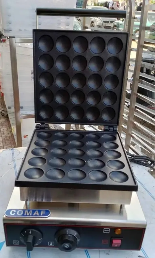 Mini Crêpière, Machine à Crêpes Electrique Antiadhésive Professionnelle Et Commerciale, 25 Crêpes Rondes