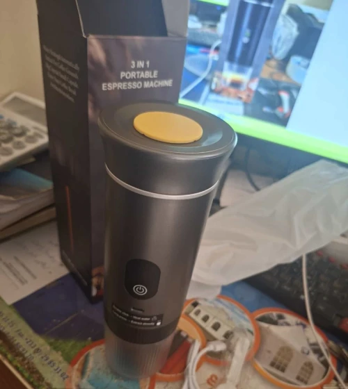 Machine à Café Portable Sans Fil Pour La Voiture, La Maison, Camping Et Les Voyages - Appareil 3En1