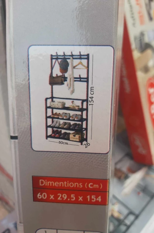 Etagère A Chaussures Multicouche, Simple Pour Ranger Chapeaux, Vêtements Et Chaussures