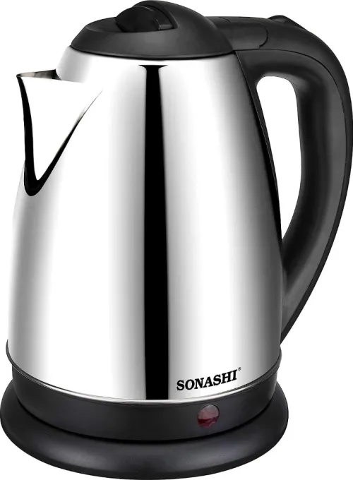Bouilloire Electrique Sans Fil En Inox 1.8L 1500W  