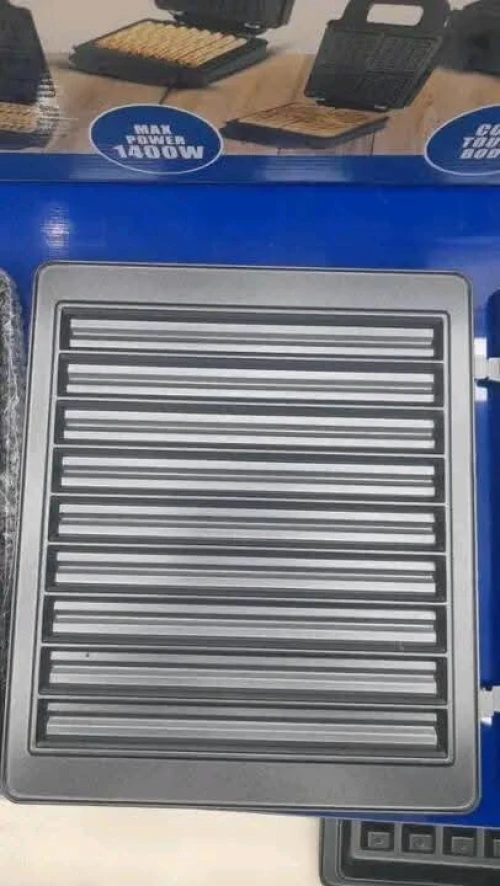 Panineuse Électrique 7En1 Avec Plaques Amovibles Et Revêtement Antiadhésif 1400Watts