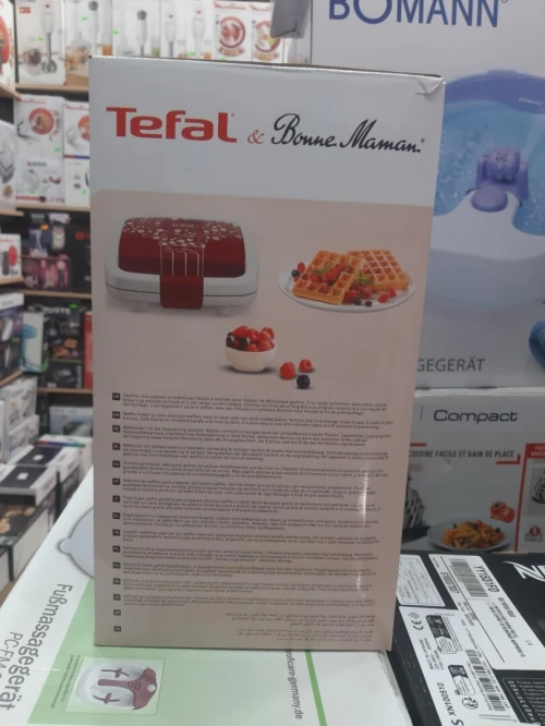 Machine A Gaufres Electrique 2 Gaufres 700w TEFAL
