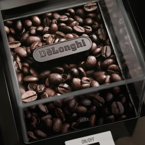 Moulin A Café Noir Electrique, Broyeur Pour Grains De Café Avec Réservoir D'une Capacité De 120G
