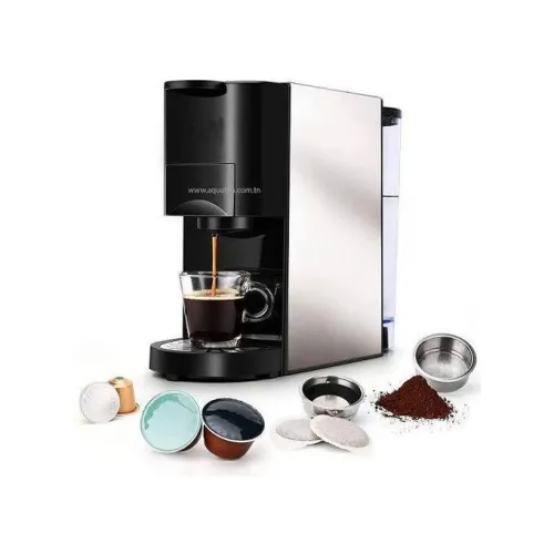  Machine A Café Multi-Capsules 4En1 Bomann 1450Watt En Inox   