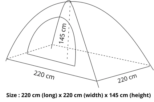 Tente Pliable Pour Camping 3 Et 4 ,6 Et 8 Person