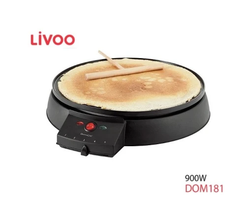 Crêpière Électrique 30CM 900W LIVOO 