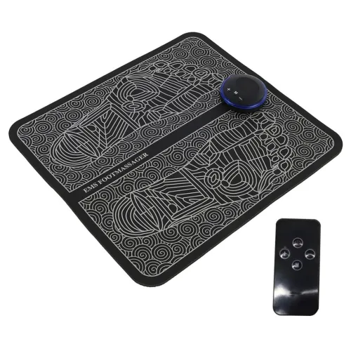 Tapis De Massage Electrique Des Pieds EMS-Noir