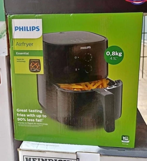 Friteuse PHILIPS Air Fryer, Utilise Seulement 90% Des Matières Grasses, 1400Watt