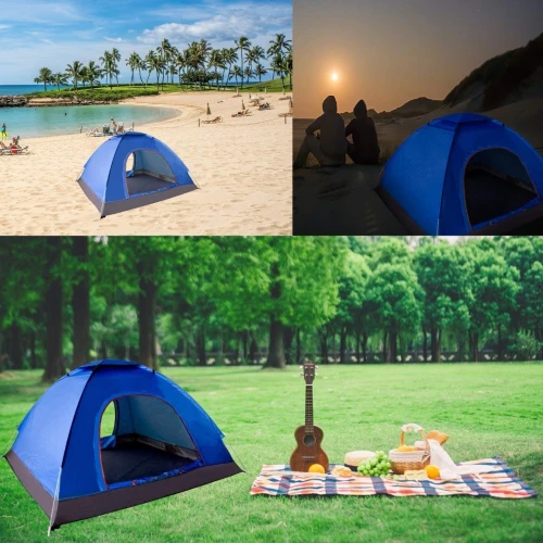 Tente Pliable Pour Camping 3 Et 4 ,6 Et 8 Person
