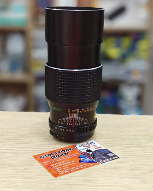 Objectif Vintage Vivitar 200mm f/3.5 Auto Telephoto - Très État