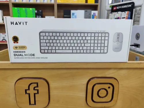 Clavier et Sourie Havit KB830WB dual Mode 