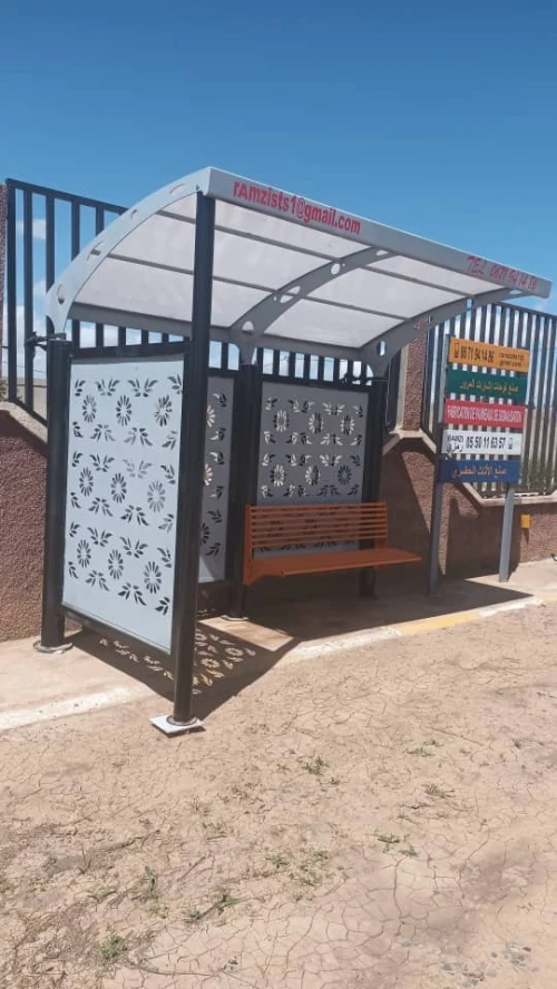 Abri bus Algérie 