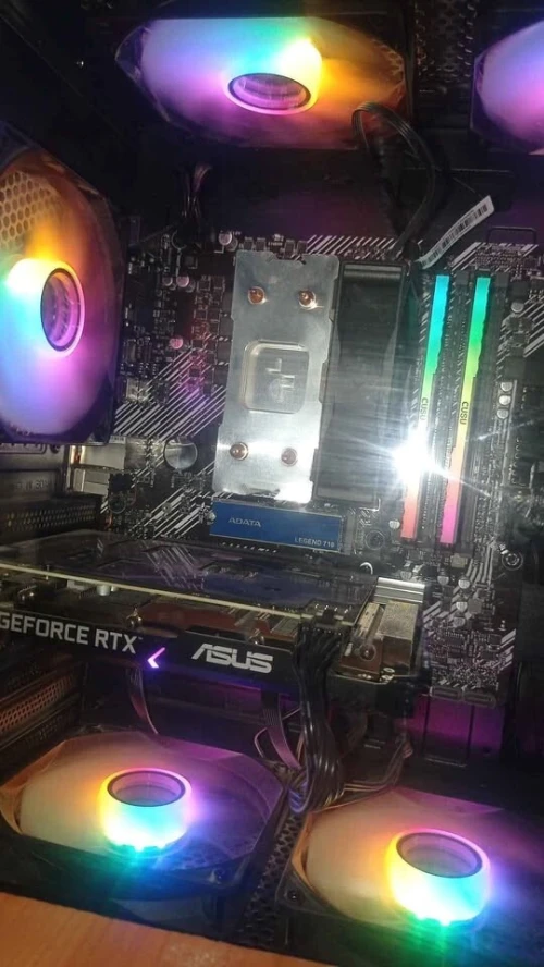 asus RTX 3060 12GB + acer 650W