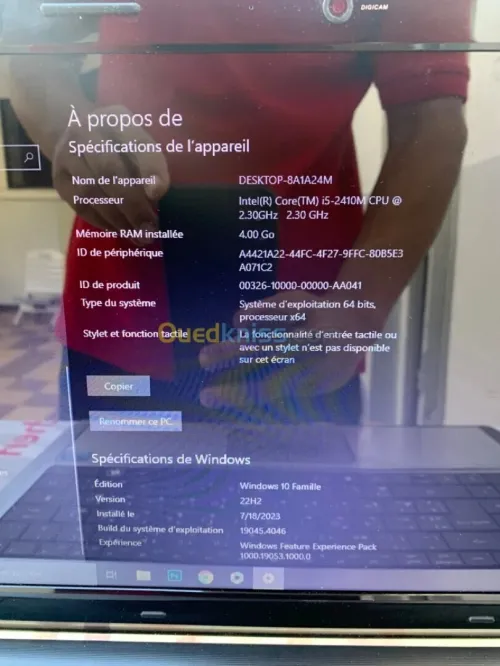 Pc portable i5 2em generation 