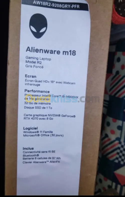 DELL ALIENWARE M18 R2