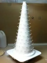   فو كايك بوليستران & ديكور حلويات الأفراح faux cake Polystyrène & décoration piece monté