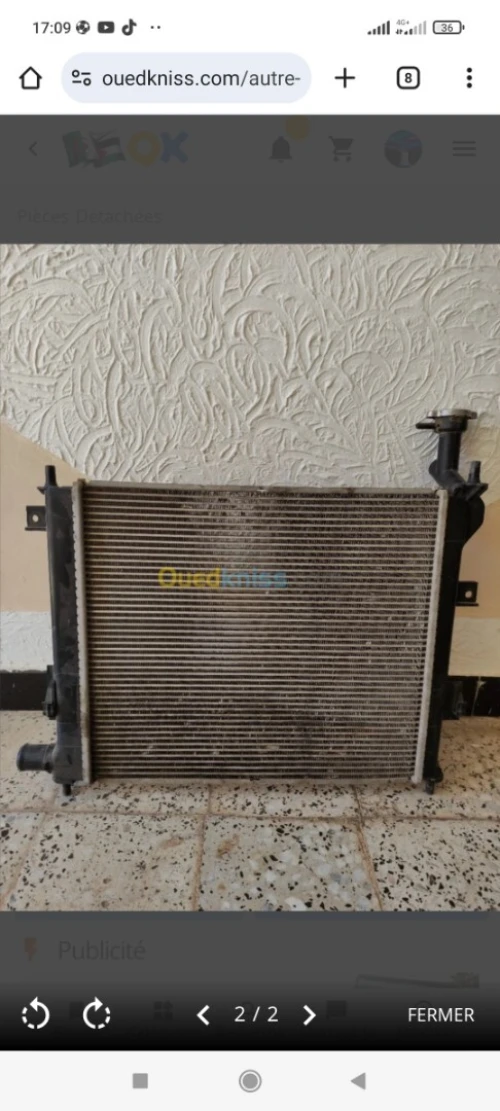 Radiateur kia Picanto 