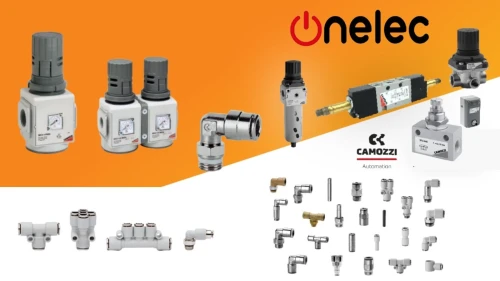 Distributeur- pneumatique -Vérin pneumatique-Raccord et électrovanne-vanne Filtre Régulateur camozzi