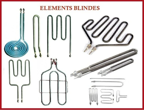 Résistance industrielle : Thermoplongeur Ailettes Colliers Cartouches Céramique Thermocouple, Sonde