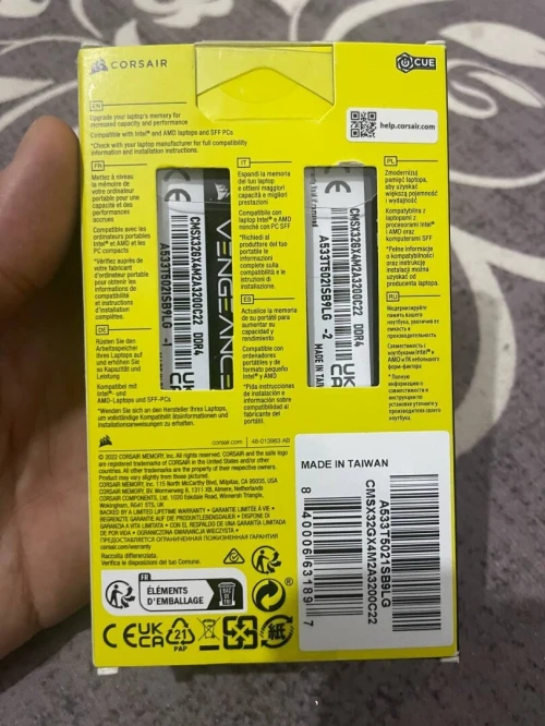 Corsair vengeance sodimm 32gb 3200mhz laptop