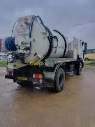 Camion vidange debouchage nettoyage 