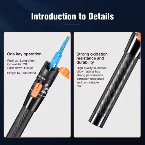 Visual Fault Locator Fiber Optic Cable Tester