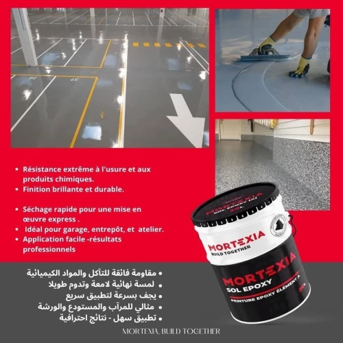 Matériau de construction Mortexia