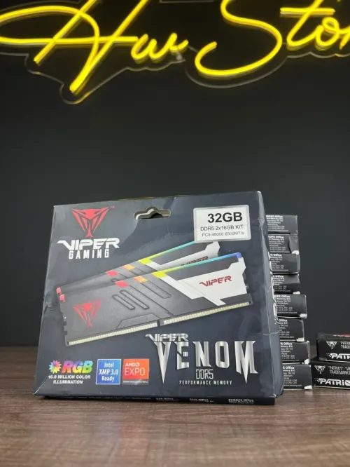 VIPERGAMING VIPERVENOM DDR5 32GB (2*16) 6000MT/S CL36 RGB