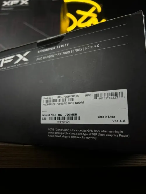 XFX MERC319 RX 7900 GRE 16GB GDDR6 *FACTORY REFURB*